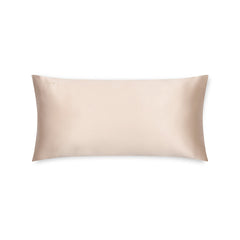 Kissenbezug aus reiner Maulbeerseide in Beige – zeitloses Design für strahlend schöne Haut & Haare.
