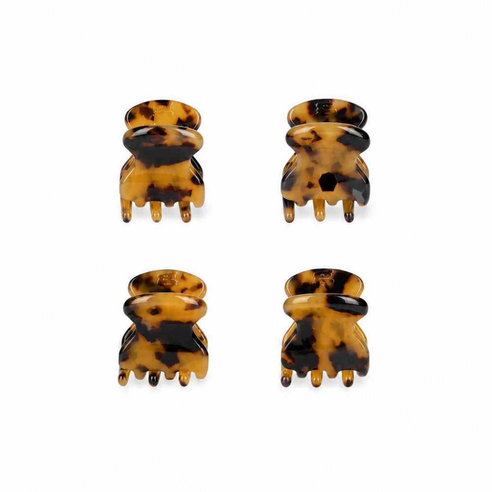 4er Pack gillie Mini Clips Beige
