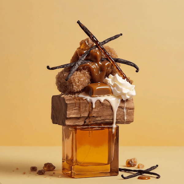 gillie Liquid Gold Hair & Body Mist mit Karamell, Vanille, Amber und cremigen Gourmand Duftnoten