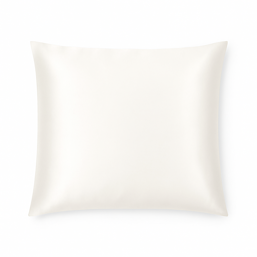 Seidenkissenbezug Beige 80×80 cm | Reine Seide