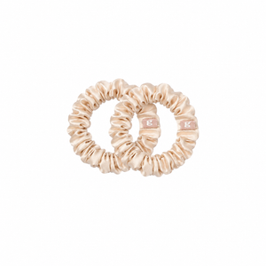 beige XS Scrunchies